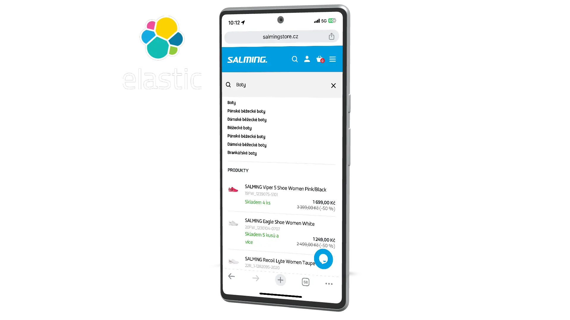 Pokročilé vyhledávání Elastic search